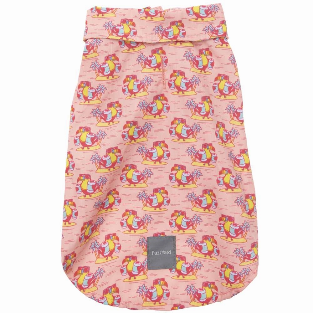 10% OFF: FuzzYard Button Up Shirt For Dogs (Two-Cans)