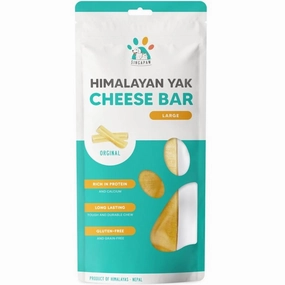 10% OFF: Singapaw Himalayan Yak Cheese Bar Dog Chew - Large 160g