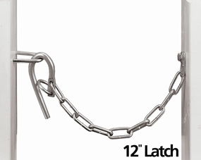 12" Chain Gate Latch for Livestock