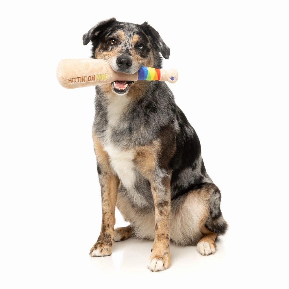 15% OFF: FuzzYard Hittin' On You Bat Dog Toy