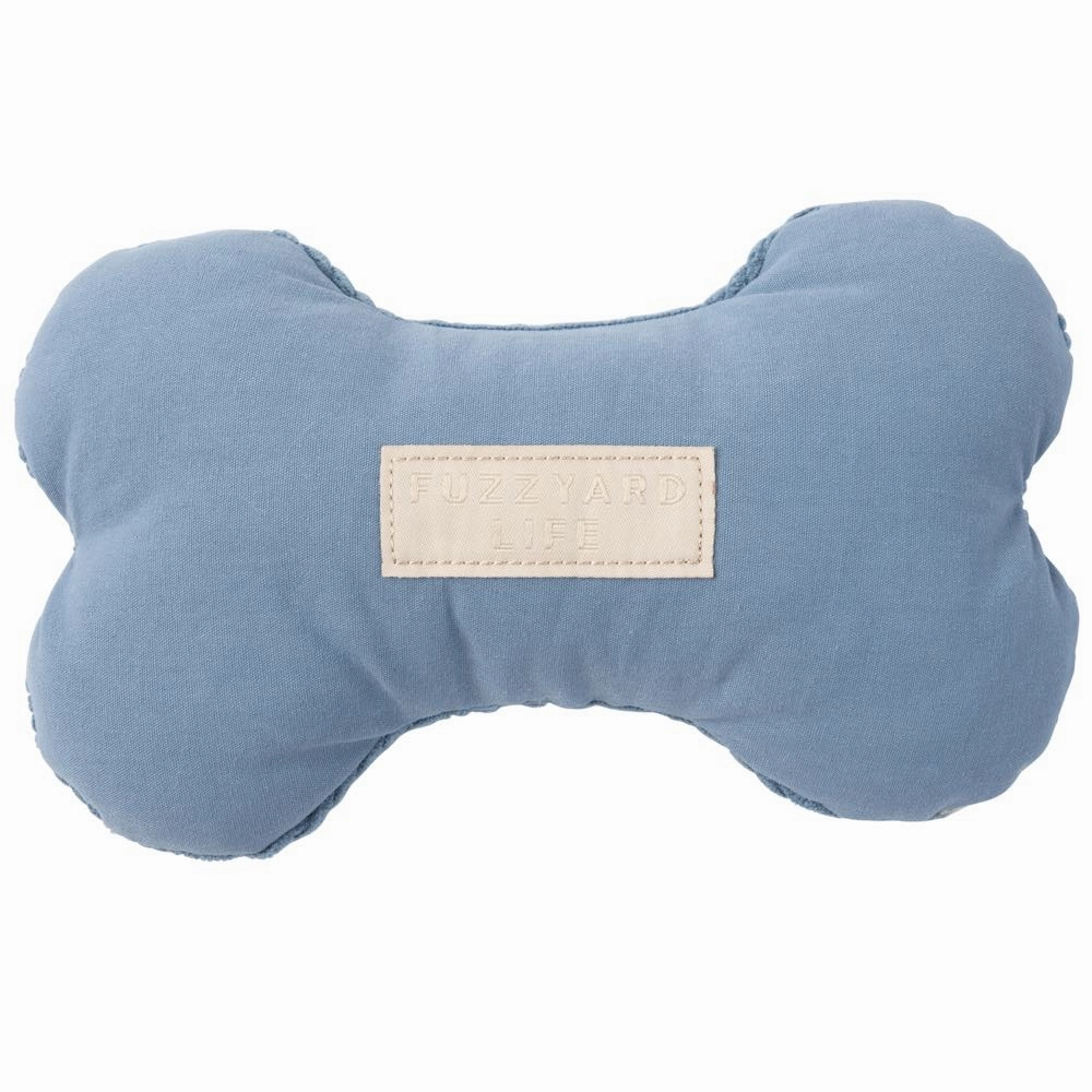 15% OFF: FuzzYard Life Bone Plush Dog Toy (French Blue)