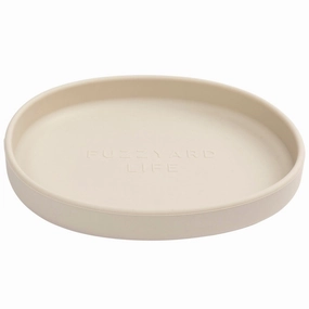 15% OFF: FuzzYard Life Silicone Dish Cat Bowl (Sandstone)