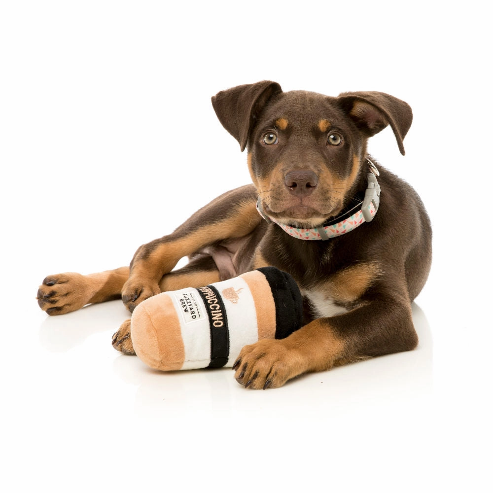 15% OFF: FuzzYard Take Away Coffee Plush Dog Toy
