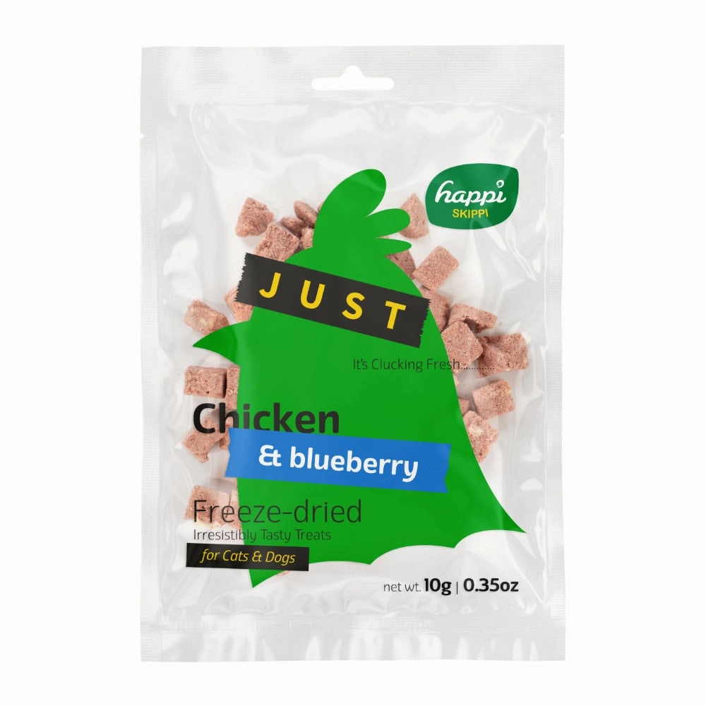 15% OFF: Happi Skippi Just Freeze-Dried Treats For Cats & Dogs 10g