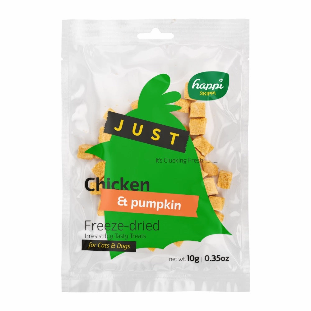 15% OFF: Happi Skippi Just Freeze-Dried Treats For Cats & Dogs 10g
