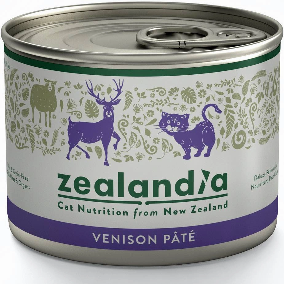15% OFF: Zealandia Wild Venison Adult Canned Cat Food 170g