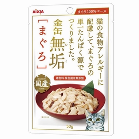 18% OFF: Aixia Kin-can Pure Tuna Pouch Cat Food 50g x 12