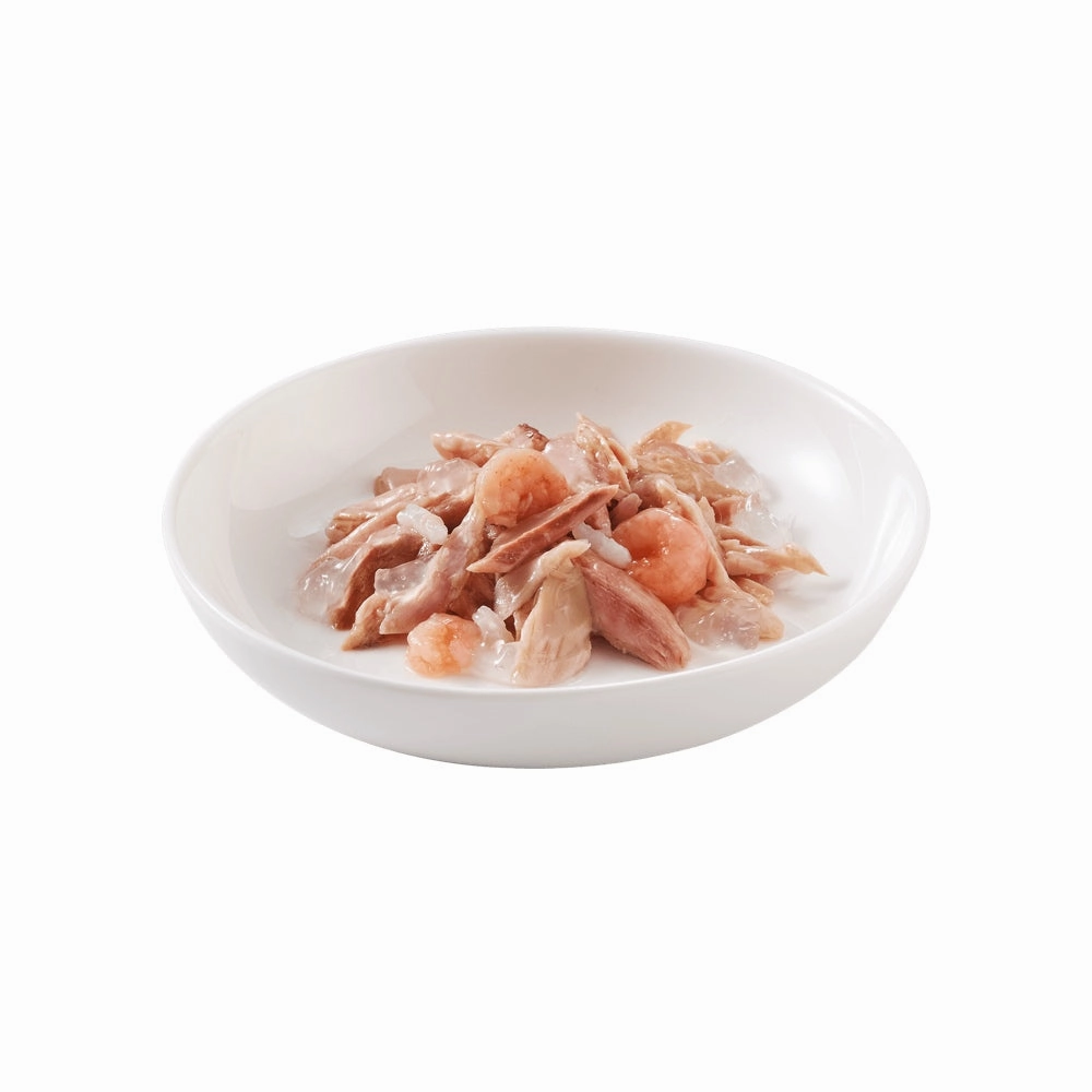 18% OFF: Schesir Tuna with Shrimps in Natural Jelly Adult Canned Cat Food Multipack 50g x 6