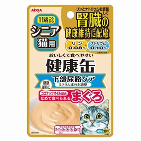 20% OFF: Aixia Kenko Kidney Care Urinary Tract Health Senior Pouch Cat Food 40g x 12