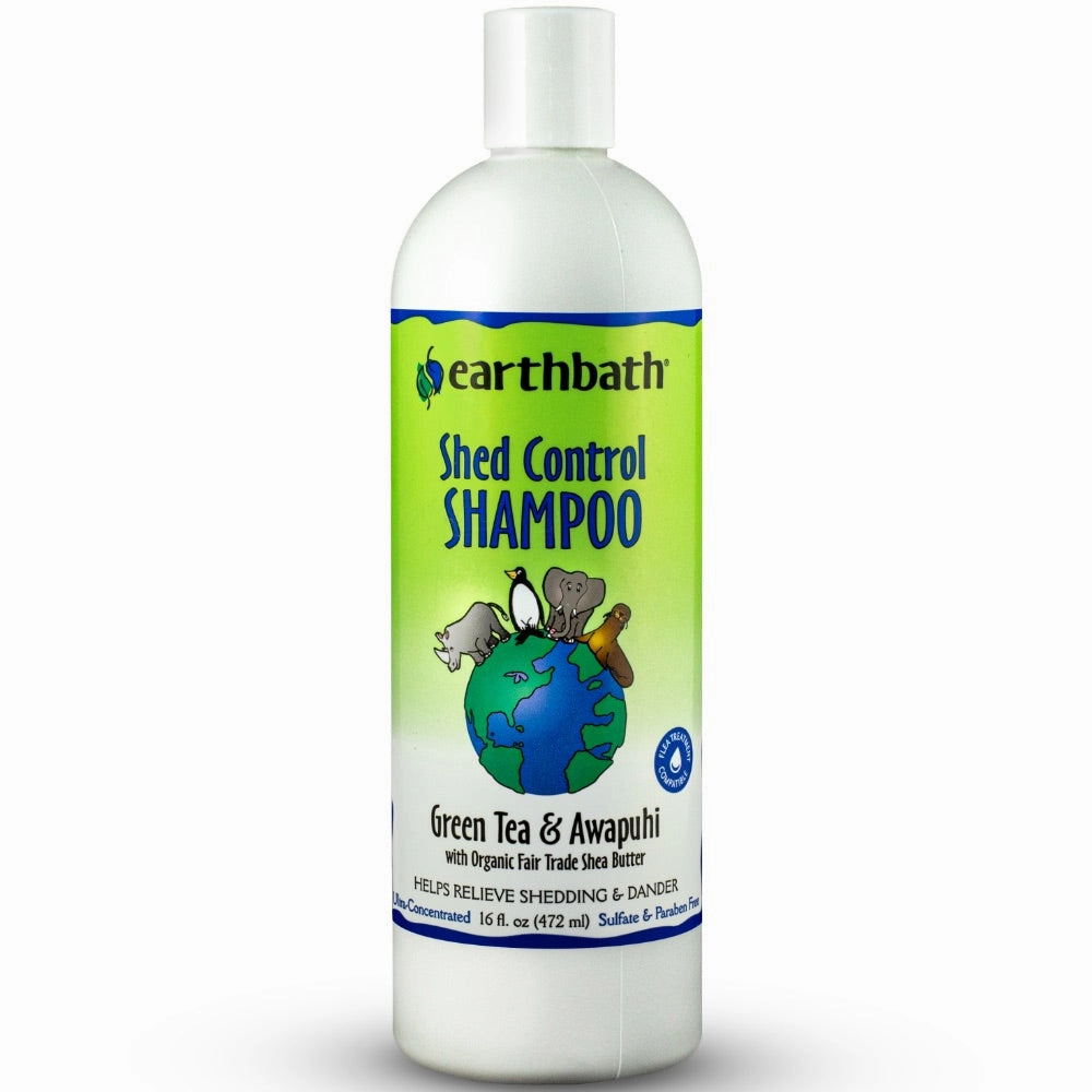 20% OFF: Earthbath Green Tea & Awapuhi Shed Control Shampoo 16oz