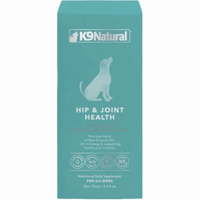 20% OFF: K9 Natural Hip & Joint Health Oil Dog Supplement 175ml