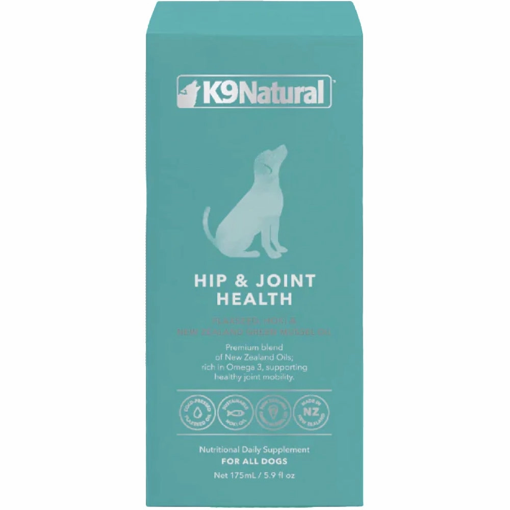 20% OFF: K9 Natural Hip & Joint Health Oil Dog Supplement 175ml
