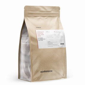 25% OFF: Boneve Earthmade Free-Range Grass-Fed Goat Liver Slice Air-Dried Dog Treats 120g