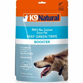 25% OFF: K9 Natural Beef Green Tripe Booster Grain-Free Freeze-Dried Raw Dog Food