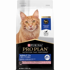 30% OFF: Pro Plan Adult 7  Salmon & Tuna Dry Cat Food 1.5kg
