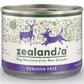 30% OFF: Zealandia Wild Venison Pate Grain-Free Adult Canned Dog Food 185g