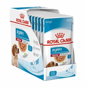 33% OFF: Royal Canin Medium Puppy Pouch Dog Food 140g x 10