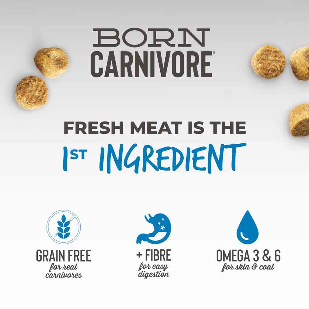33% OFF: Schesir Born Carnivore Chicken with Egg Oven Baked Dry KITTEN Food