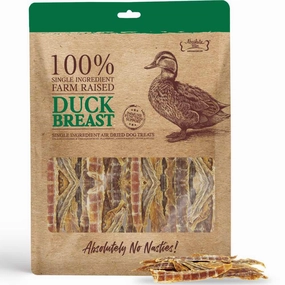 35% OFF: Absolute Bites Air Dried Duck Breast Dog Treats 130g