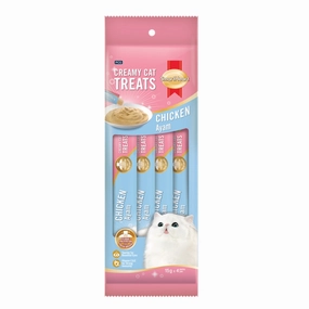3 FOR $12: Smartheart Chicken Creamy Cat Treats 15gx4