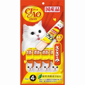 3 FOR $16: Ciao Stick Chicken Fillet In Jelly Cat Treat 60g