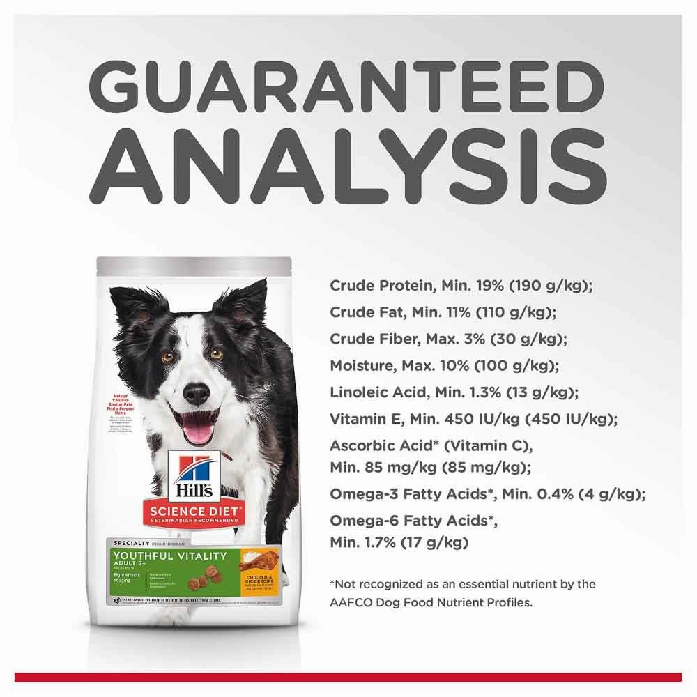 40% OFF 21.5lb: Science Diet Senior Vitality Adult 7  Dry Dog Food