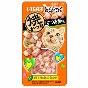 4 FOR $14: Ciao Soft Bits Mix Tuna & Chicken Fillet Dried Bonito Flavor Cat Treats 25g