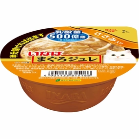 6 FOR $13: Ciao Tuna Flake With Chicken Fillet & Lactic Acid Bacteria Jelly Cup Wet Cat Food 65g