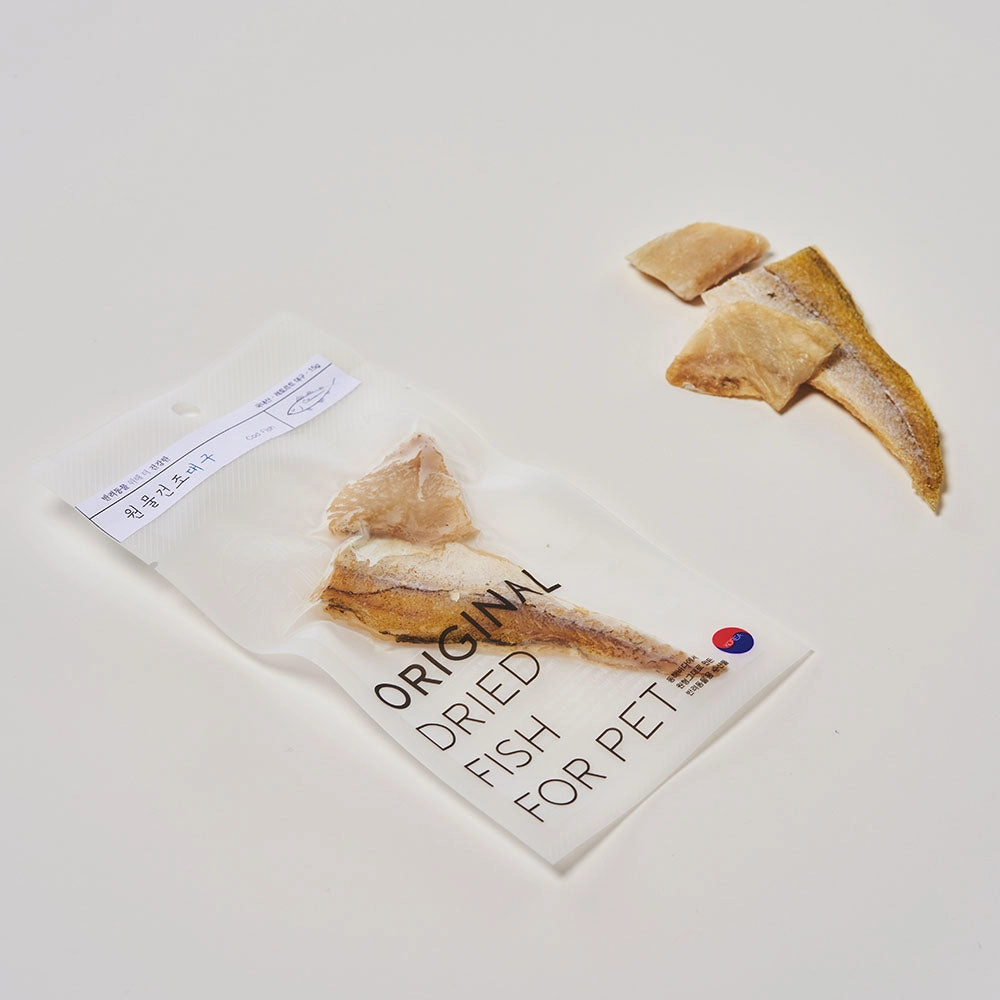 7 FOR $49.90: Eastsea Brother Codfish Grain-Free Half-Dried Treats For Cats & Dogs 15g