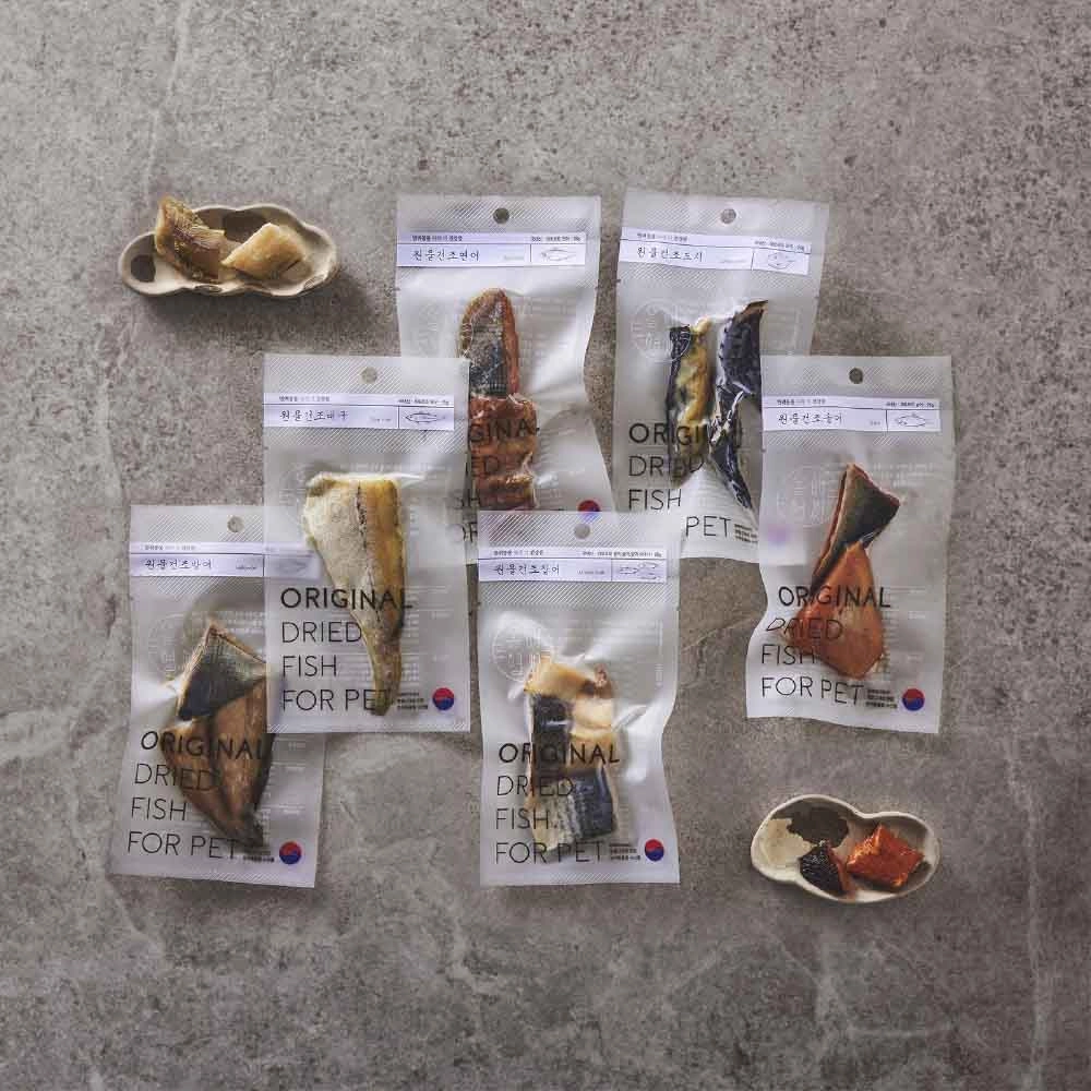 7 FOR $49.90: Eastsea Brother Sandlance Grain-Free Half-Dried Treats For Cats & Dogs 30g
