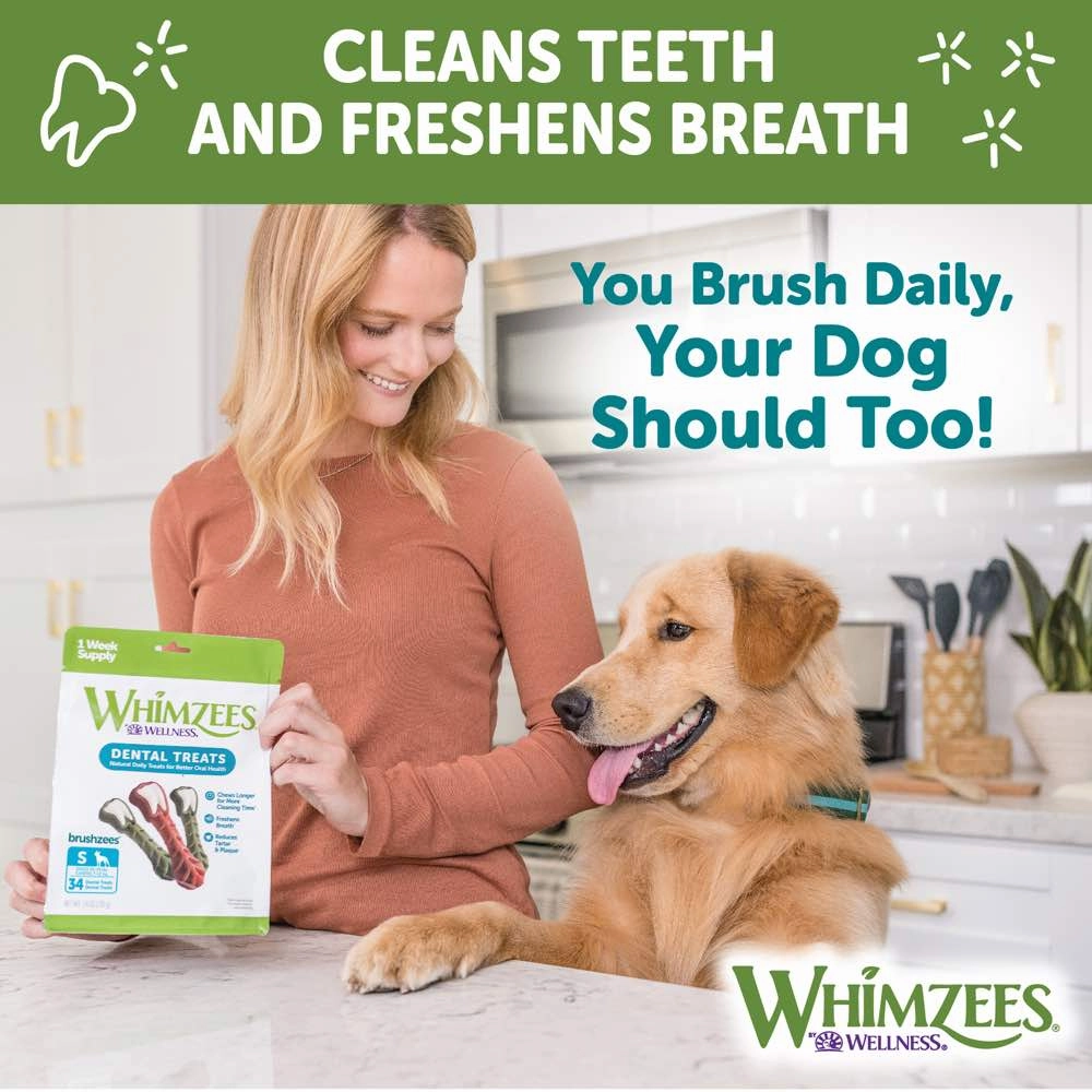 $12 OFF: Whimzees Variety Value Box Large Grain-Free Dental Dog Treats 14pc