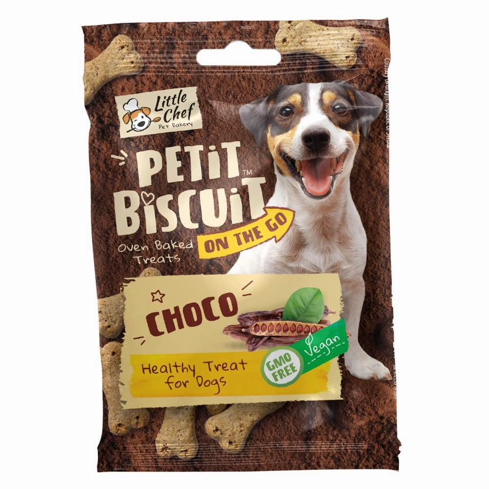 $1 OFF: Little Chef Petit Biscuit On the Go Oven Baked Dog Treats 30g