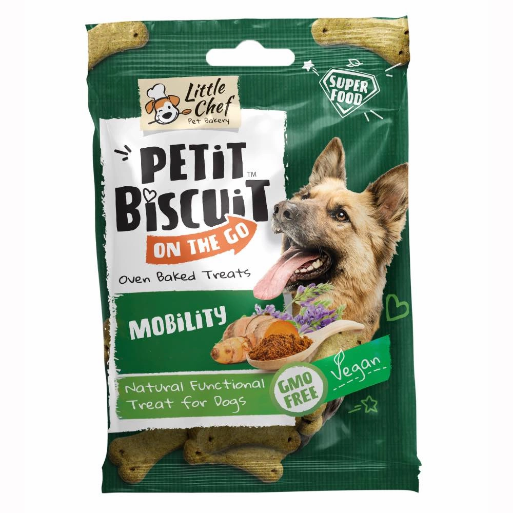 $1 OFF: Little Chef Petit Biscuit On the Go Oven Baked Dog Treats 30g