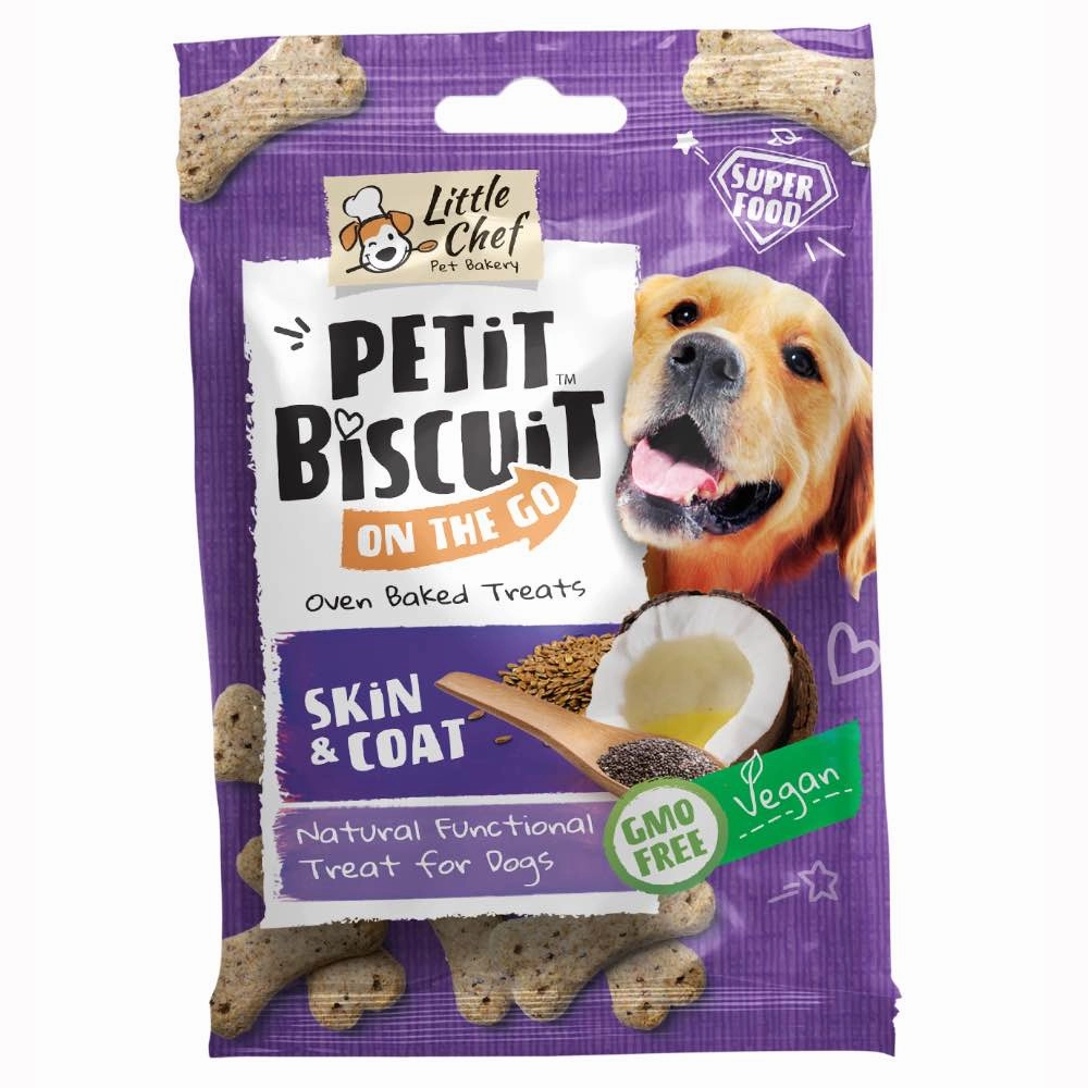 $1 OFF: Little Chef Petit Biscuit On the Go Oven Baked Dog Treats 30g