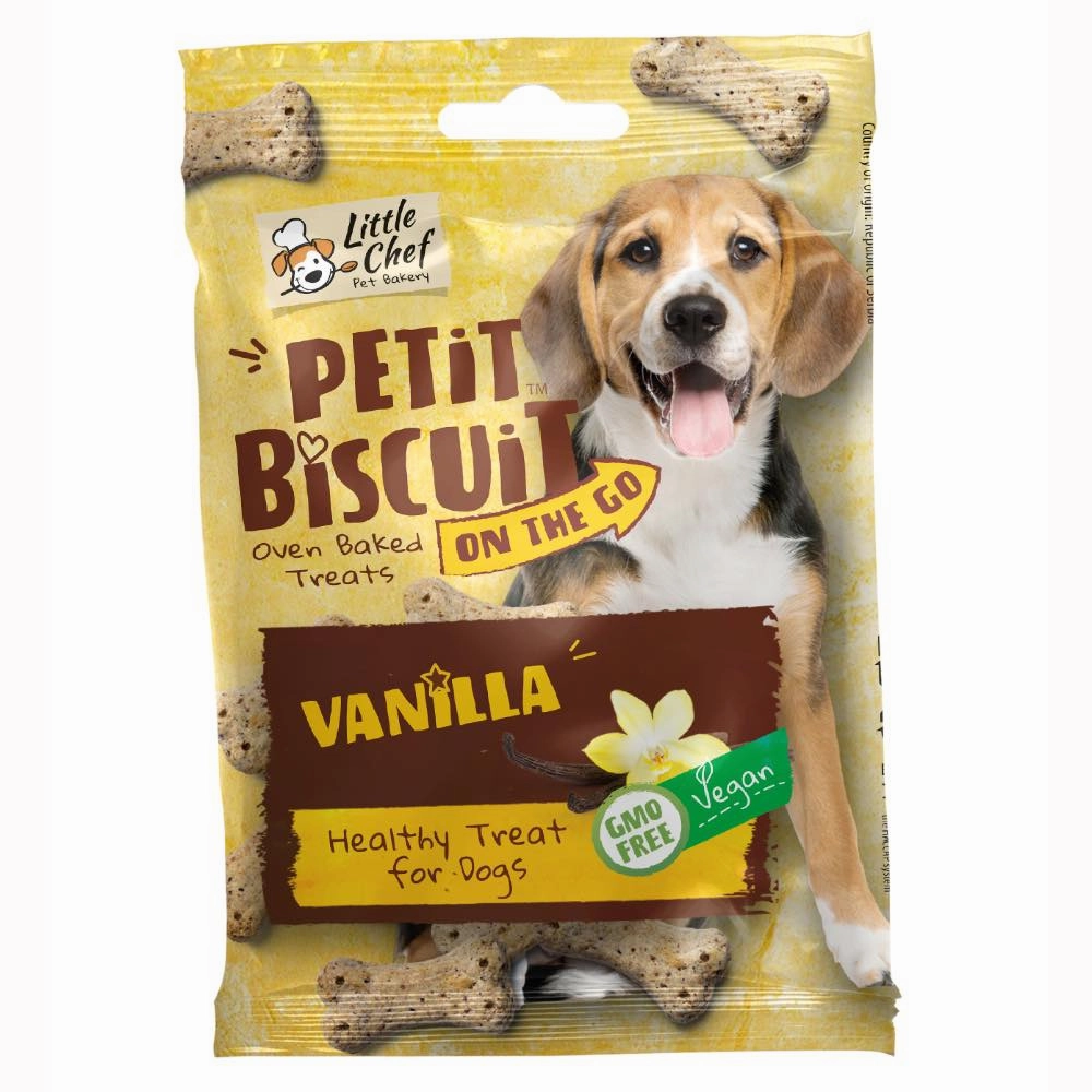 $1 OFF: Little Chef Petit Biscuit On the Go Oven Baked Dog Treats 30g