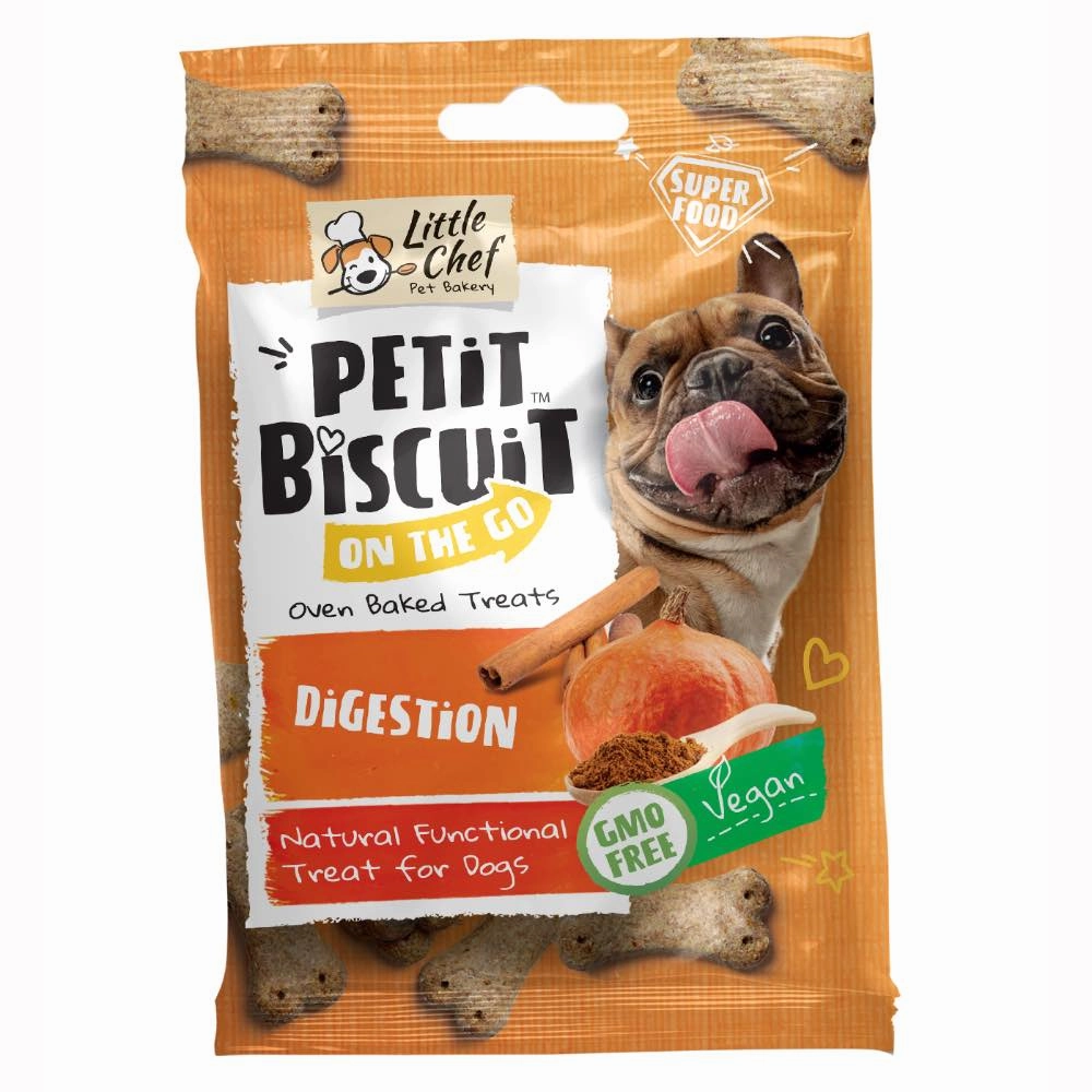 $1 OFF: Little Chef Petit Biscuit On the Go Oven Baked Dog Treats 30g