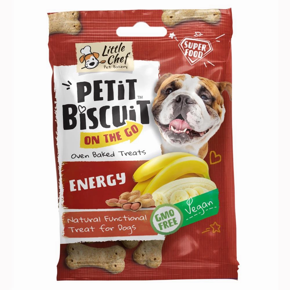 $1 OFF: Little Chef Petit Biscuit On the Go Oven Baked Dog Treats 30g