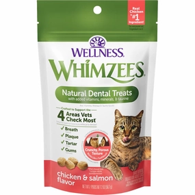 $1 OFF: Whimzees Chicken & Salmon Flavour Dental Cat Treats