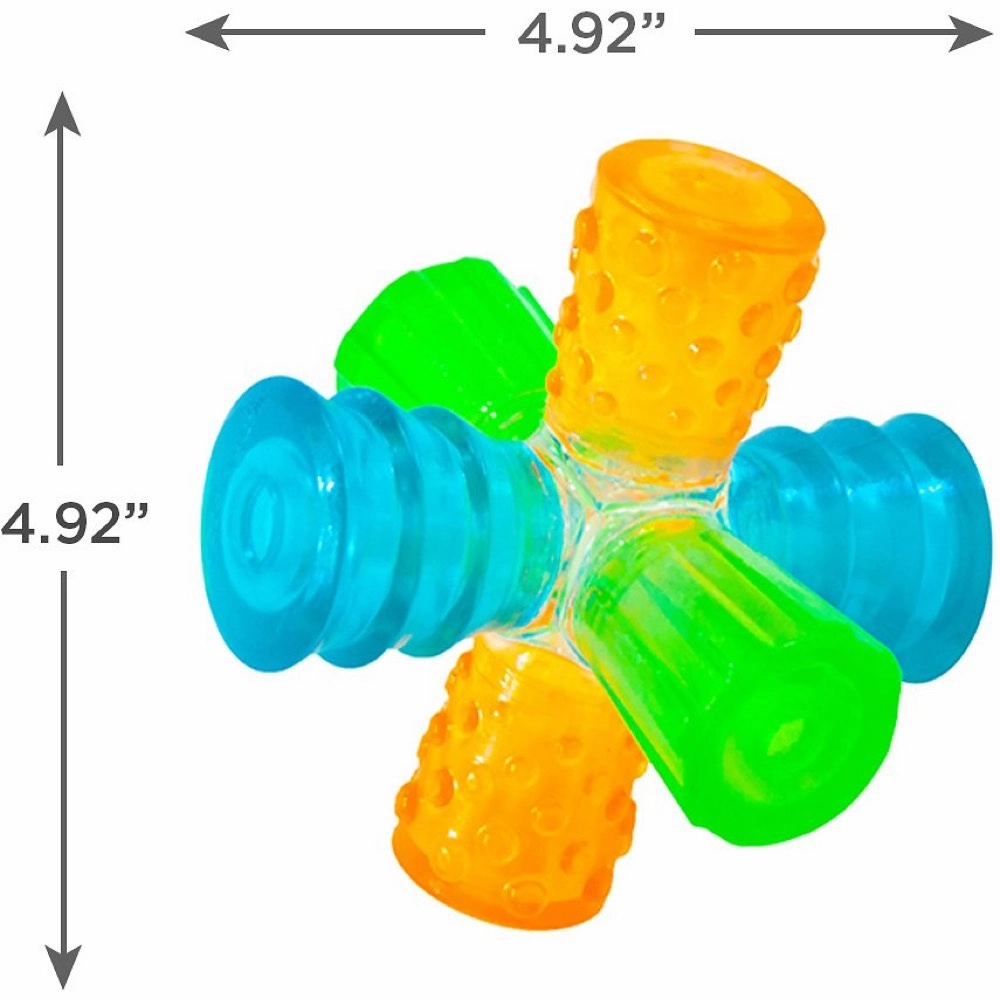 $2 OFF: Outward Hound Triple Jack Multi-Squeak Interactive Dog Toy