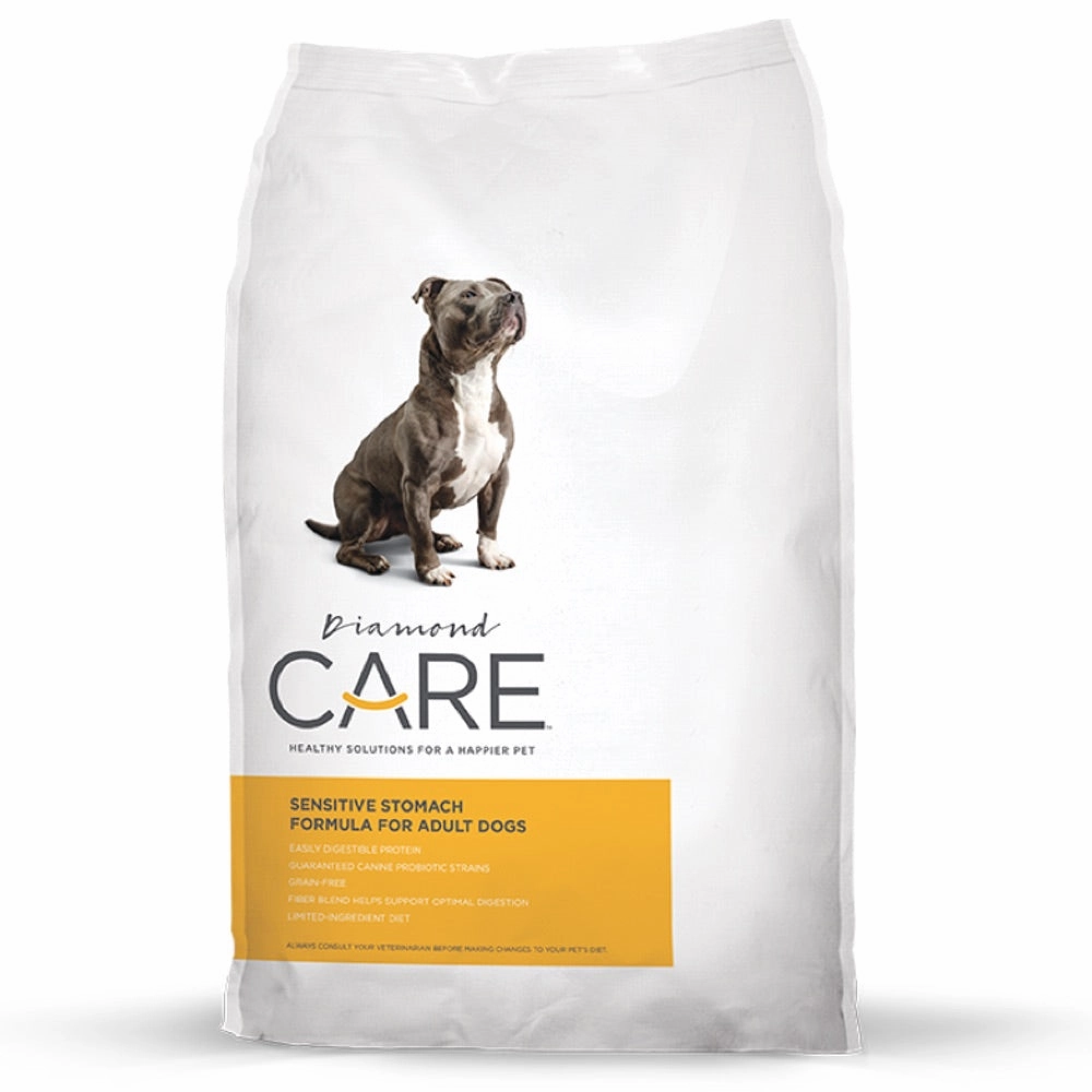 '35% OFF (Exp 10Apr25)/BUNDLE DEAL FREE TREAT': Diamond Care Sensitive STOMACH Formula Grain-Free Dry Adult Dog Food 8lb