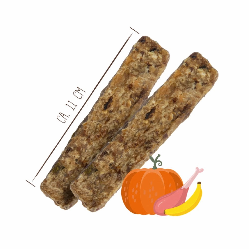 '50% OFF (Exp 5May25)': Bosch Sammy's Gourmet Strips with Chicken & Duck Grain-Free Dog Treats 180g