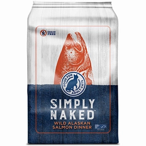 '$50 OFF 11lb (Exp 20Aug25)': Simply Naked Wild Alaskan Salmon Dinner Grain-Free Adult Dry Cat Food