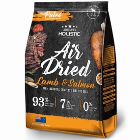 'BUNDLE DEAL': Absolute Holistic Air Dried Lamb & Salmon Dog Food 1kg