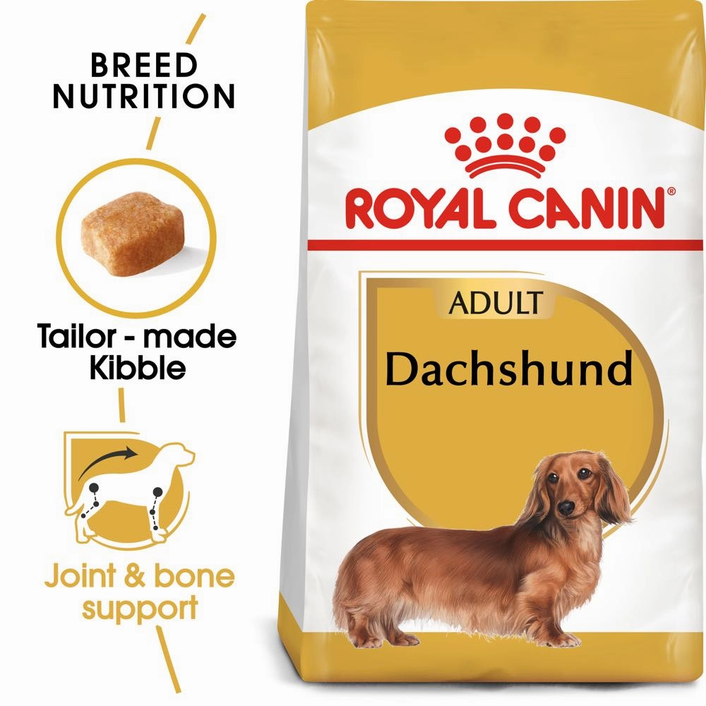 'BUNDLE DEAL': Royal Canin Dachshund Adult Dry Dog Food 1.5kg