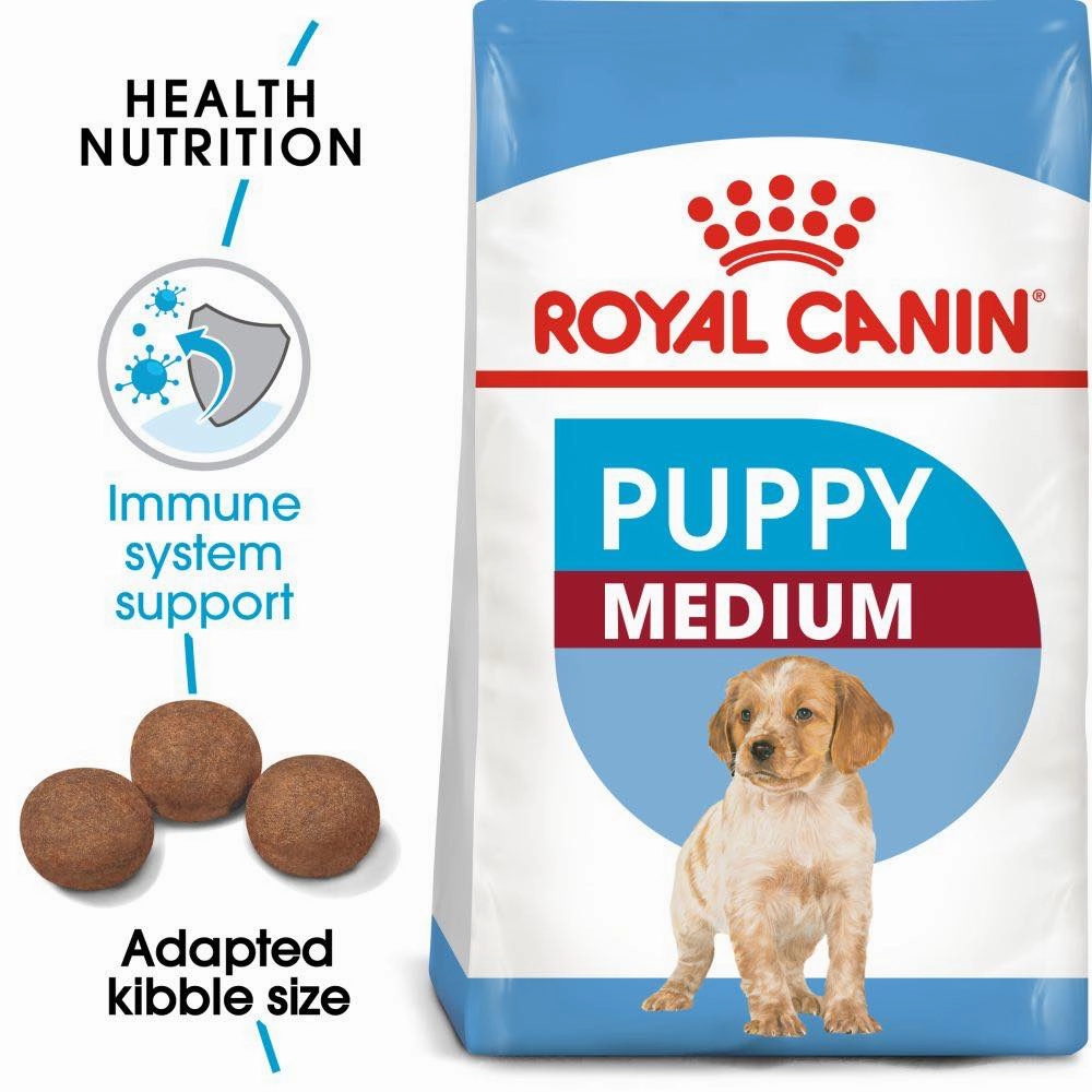 'FREE TREATS/BUNDLE DEAL': Royal Canin Medium Puppy Dry Dog Food 10kg