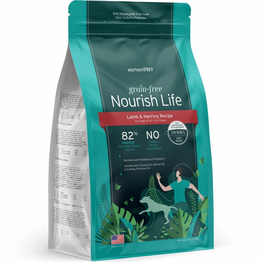 'TRIAL SPECIAL $3 OFF': Nurture Pro Nourish Life Grain-Free Dry Dog Food 0.6lb