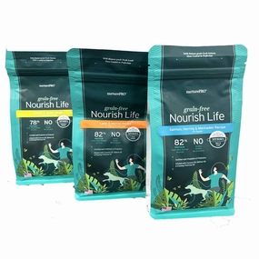 'TRIAL SPECIAL $3 OFF': Nurture Pro Nourish Life Grain-Free Dry Dog Food 0.6lb