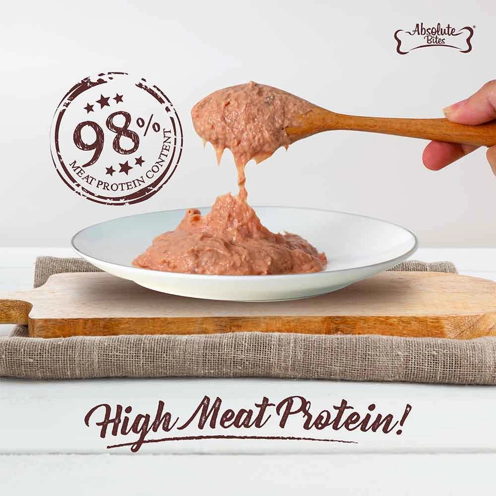 Absolute Bites Wild Age Chicken Complete & Balanced Diet Canned Cat Food 80g - Box of 6