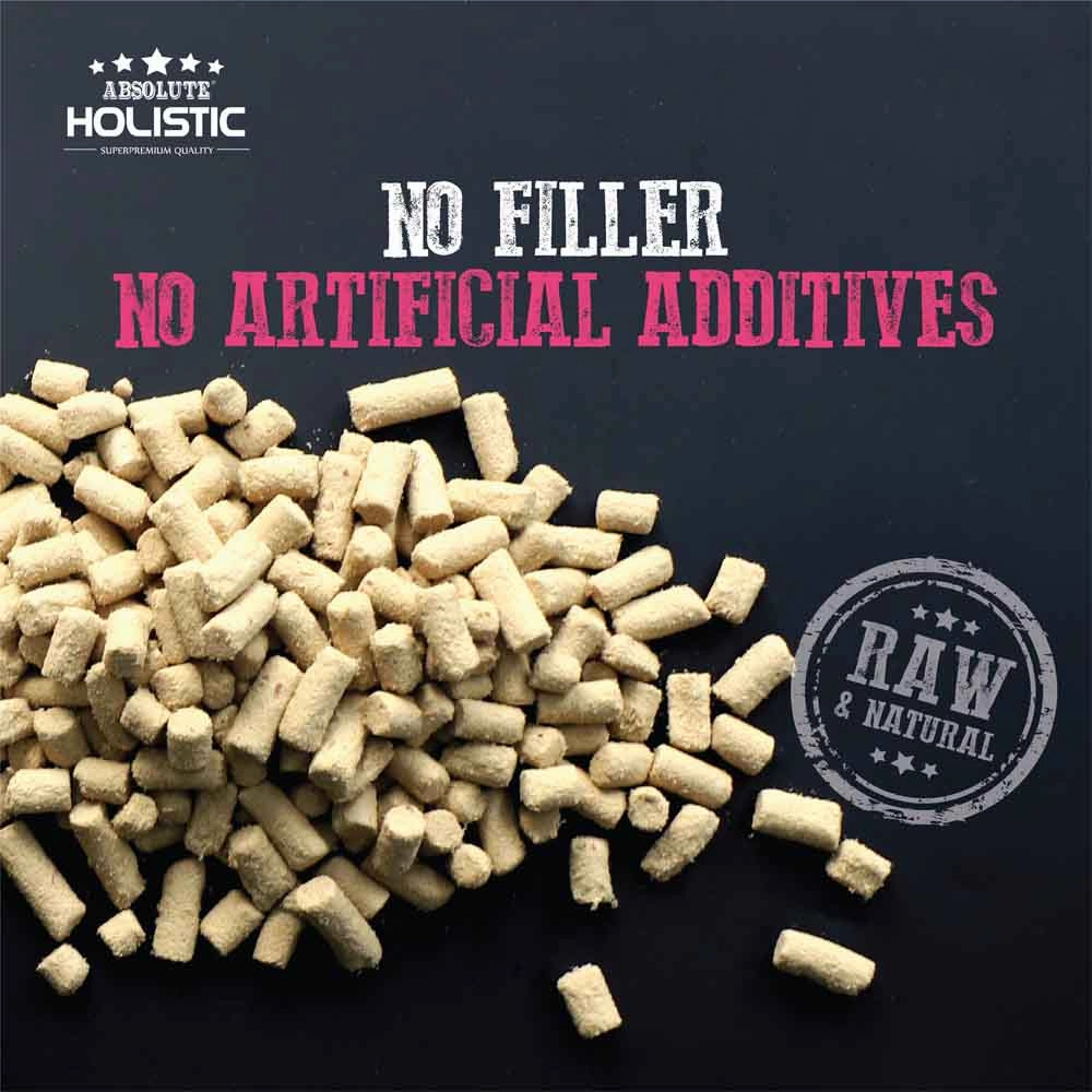 Absolute Holistic Raw in the Bag Rabbit Bites Complete Freeze Dried Dog Food 14oz