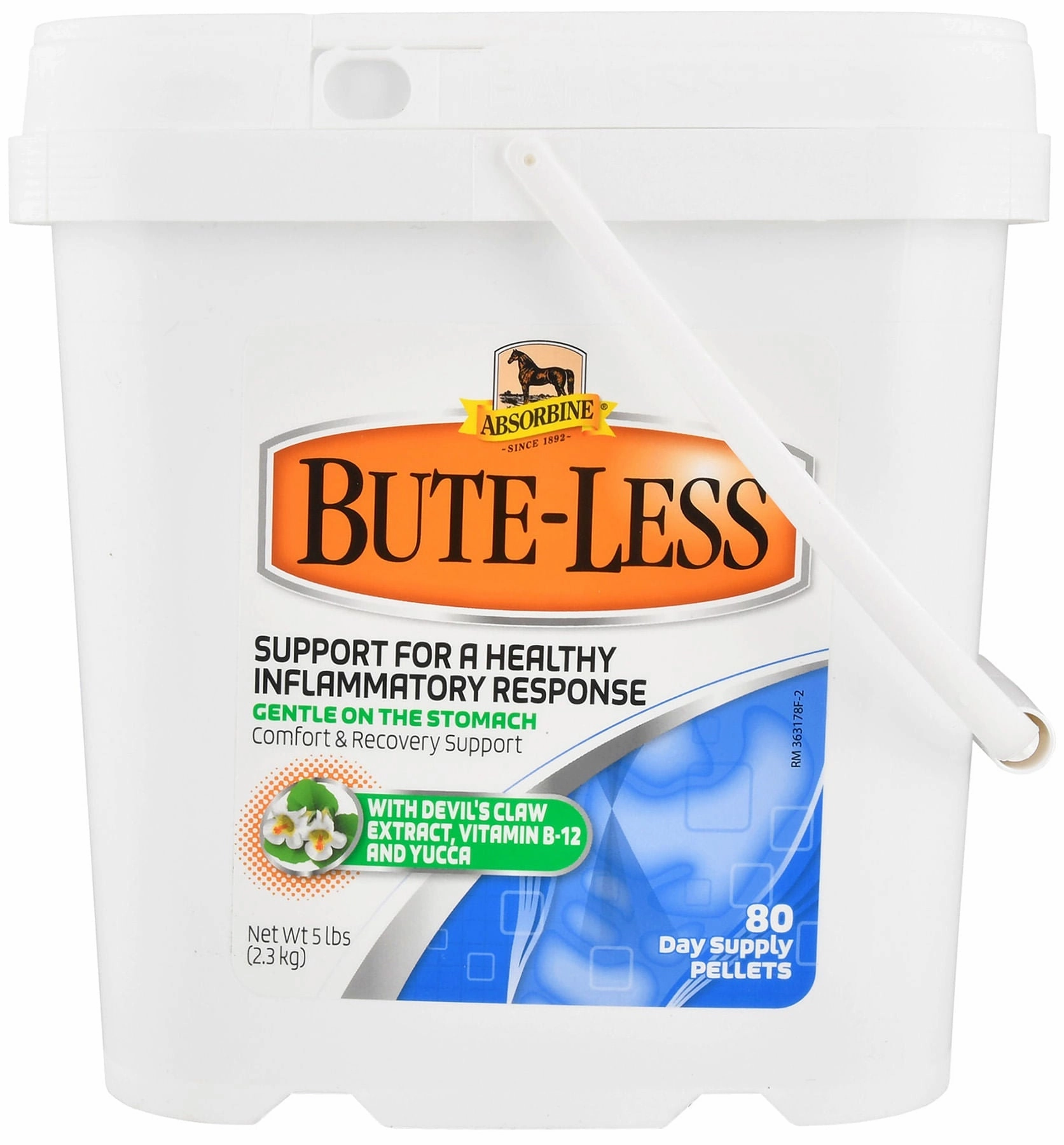 Absorbine Bute-Less Pellets Comfort & Recovery Horse Supplement